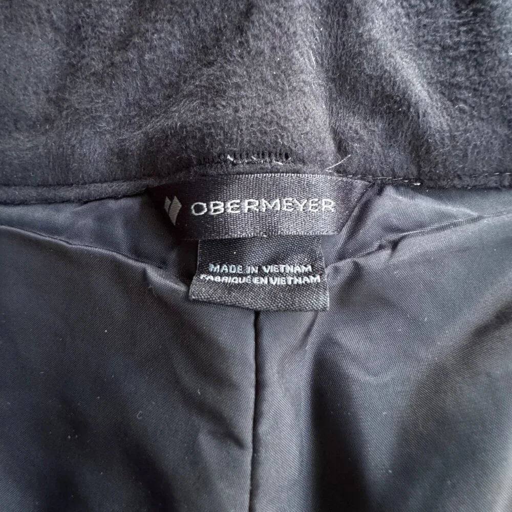 OBERMEYER Malta Insulated Ski Pants Womens 10 Long Gray Snowboarding Pant EUC - Picture 9 of 15